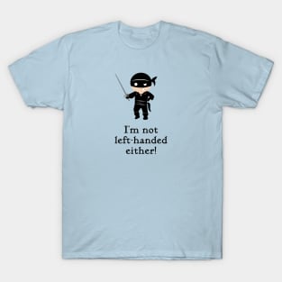 The man in black T-Shirt